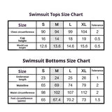 Womens Leopard Bikini Tie-Front Sexy Swimwear