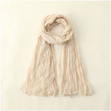 Women Cotton Scarves Soft Fashion Wrap Shawl