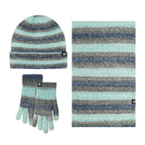 Winter Striped Gradient Scarf Three-Piece Set_Cwmm2869