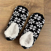 Winter Snowflake Soft-Soled Socks Slippers_Cwms1214