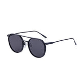 OVAL FRAME SUNGLASSES METALDOUBLE BRIDGESUNGLASSES_CWASG0560