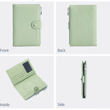 MULTIFUNCTIONAL PASSPORT BAG GENUINE LEATHER WALLET_CWAB3702