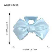 SWEET GIRL BOW FIVE POINTED STAR HAIRPIN_CWAHA2067