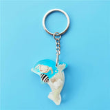 NEW DOLPHIN SHAPE KEYCHAIN SOUVENIR PENDANT_CWMM3697
