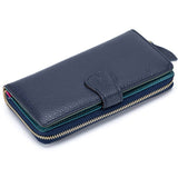 GENUINE LEATHER LONG STYLISH LARGE CAPACITY WALLET_CWAB3783