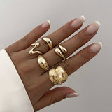 METAL CURVED OPENING ADJUSTABLE RING FOR WOMEN_CWMM3244