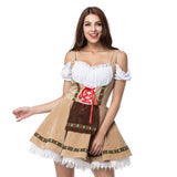 HALLOWEEN BEER GIRL DRESS COSTUME_CWMM1516