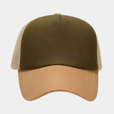 SPLICED LIGHT PANEL BREATHABLE BASEBALL CAP_CWAH1572