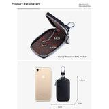MEN S LEATHER KEY HOLDER UNIVERSAL CAR CASE_CUAB00377