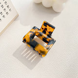 High-End Acetate Board High Ponytail Grab Clip