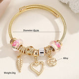 FASHION GOLD STEEL BRACELET FADE RESISTANT_CWMM8484