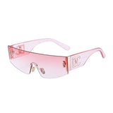 ONE PIECE FRAMELESS SUNGLASSES PUNK SUNGLASSES_CWASG0602