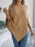Casual Solid Color Twist Pongee Sweater Coat