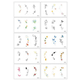 DOPAMINE EAR TATTOO STICKERS HYUNA STYLE FUN_CWMM8232