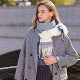 CASHMERE SCARF LARGE PASHMINA SHAWLS WRAPS_CWASC0212