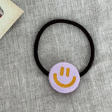 SMILEY FACE HAIR TIES_CWAHA0340