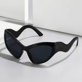 NEW CAT EYE RAINBOW SUNGLASSES_CWASG0412