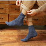 5 PAIRS PER PACK OF SIMPLE VINTAGE THICKENED SOCKS_CWMS0689