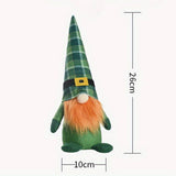 ST PATRICKS DAY DECORATIONS RUDOLPH DOLLORNAMENTS_CWMM3435