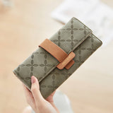 Nenew Long Wallet For Women, Large Capacity_Cwab06274