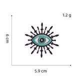 NEW DEVILS EYE EMBROIDERY CLOTHING PATCH_CWMM4025