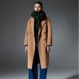 GREEN PLAID FRINGE SCARF WINTER WRAP FOR WOMEN_CWASC1276