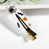Halloween Accessories Acrylic Printed Hair Clip
