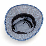 Versatile Washed Distressed Denim Bucket Hat_Cwah1539