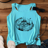 Trendy Racerback Tank Top For Women, Sleeveless