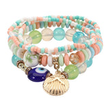 BOHEMIAN MULTI LAYERED EVIL EYE BRACELET_CWAJE2214