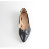 Women Pointed Bow Soft Sole Flat Shoes