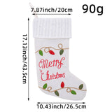 NEW CHRISTMAS KNITTED SOCKS CANDY BAG ORNAMENTS_CWMS1446