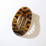 Cwaha07418_Large Oval Hair Claw Clip For Women Updo