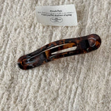 Black Bow Hair Clip Elegant Side Bangs Style_Cwaha08132