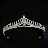 CELEBRITY STYLE BRIDAL CROWN WEDDING ACCESSORIES_CWMM2028