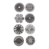 NEW COLLAR CLIP RETRO FLOWER CARDIGAN SHAWL CLIP_CWMM2203