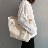 NEW LARGE CAPACITY SIMPLE CANVASBAG_CWAB2127