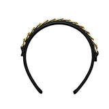 NEW CLASSIC CROC CHAIN PUNK ELEGANT HEADBAND_CWAHA6322