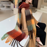 PLUSH AC SCARF THICK SOFT WINTER WRAP_CWASC2701