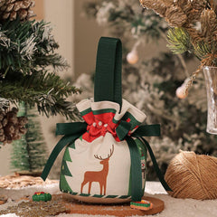 Canvas Apple Bag Xmas Gift Tote Eve Packaging_Cuab00757