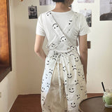 SMILEY REFRESHING COTTON WORK CLOTHES APRON_CWMM5844