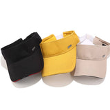 SPORT METAL LOGO VISOR HAT OUTDOOR SUNSHADE CAP_CWAH3297