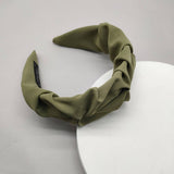 SIMPLE AND FRESH PLEATED HEADBAND_CWAHA2593