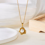 Versatile Zircon Hollow Butterfly Necklace