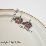 HALLOWEEN DARK FUNNY PERSONALITY EARRINGS_CWAJE1851