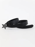 Simple And Versatile Star-Buttoned Trendy Belt