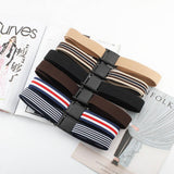 Cwabe0551_Plastic Buckle Elastic Belt