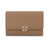 Four Leaf Clover Hidden Buckle Retro Wallet_Cwab1653