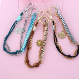 HANDWOVEN LEATHER KEYCHAIN FOR WOMEN S BAGS_CUAB00438