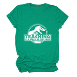 SUMMER CREW NECK TEE FUNNY TEACHING DESIGN_CWTTS1497